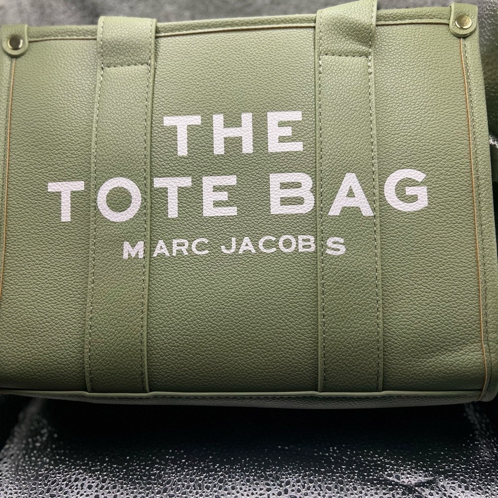 Marc Jacobs Olive Green Tote Bag